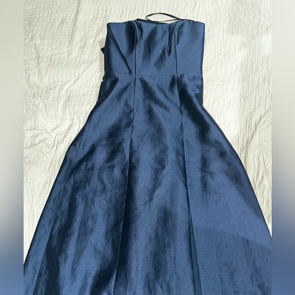 Elegant Navy Blue Women's Dress